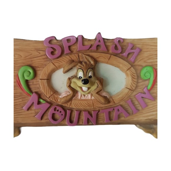 Vintage DISNEY Splash Mountain Bre'r Rabbit Bear Fox 3D Picture Frame Disneyland - Picture 4 of 16